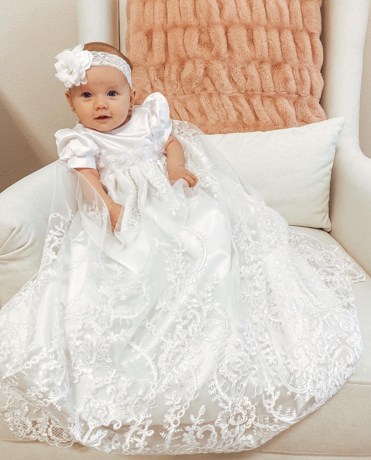 women's baptism dress Amazon.com: A full pearl for baby girl dress 3Mos: Clothing, Shoes & Jewelry White Dresses for Baptism and
