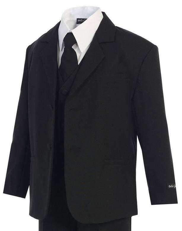 Boys Black Suit - Children's Formal Suit