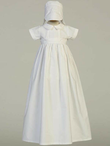 Baby Boys Baptism Christening Gown & Romper - Dominic