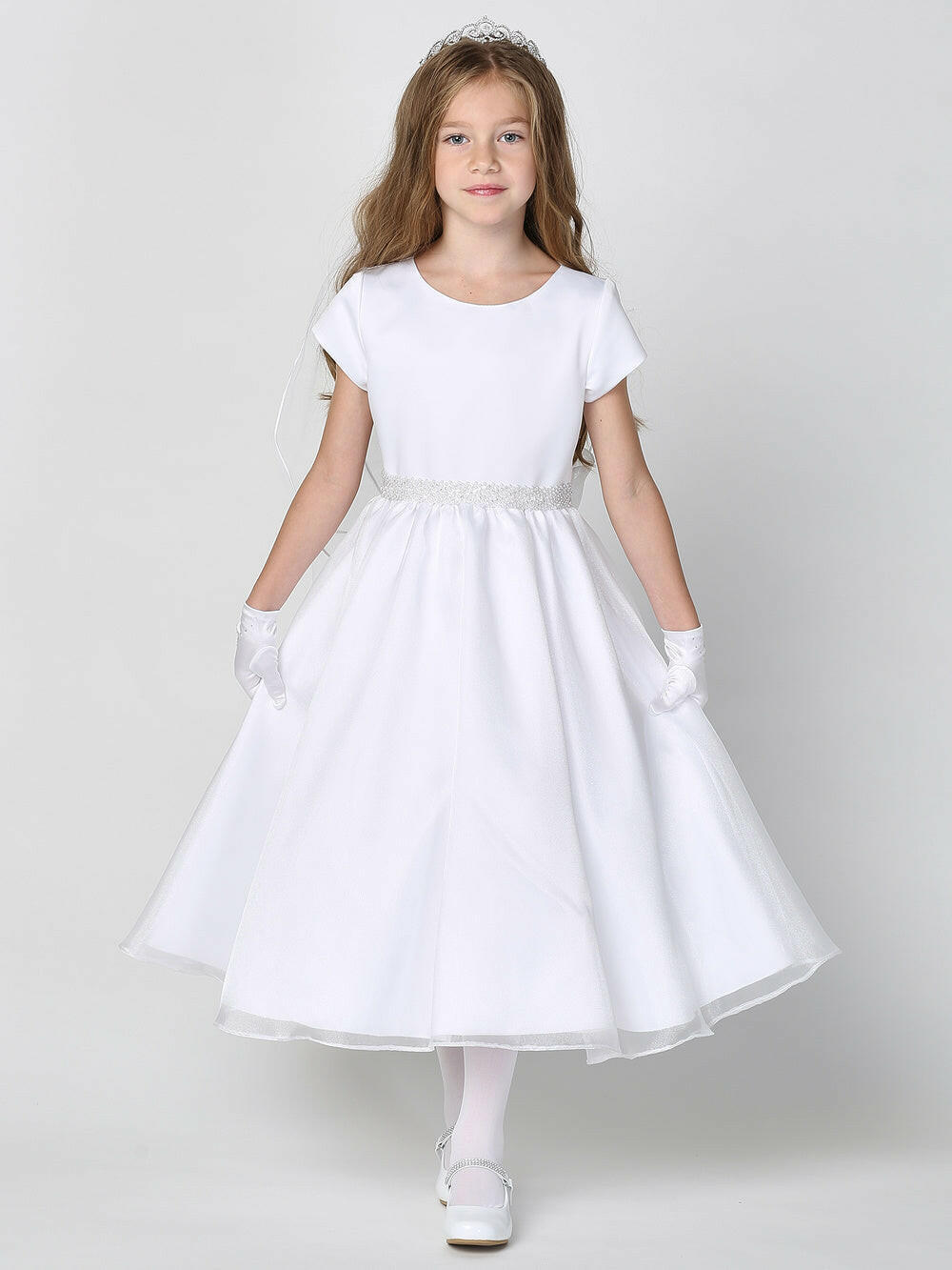 Elegant Girls' First Communion Dress