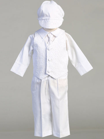Corey - Baby Boys Baptism & Christening Outfit w/ Pants