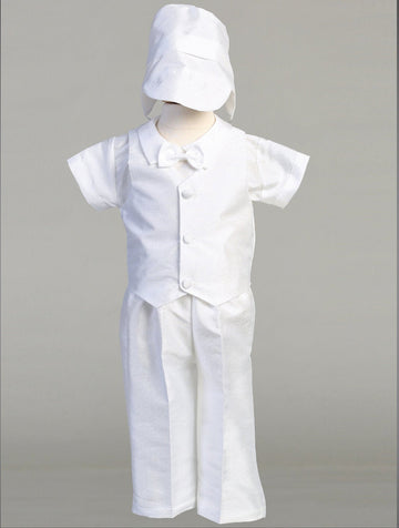 Baby Boys Baptism & Christening Outfit w/ Pants, (8479)