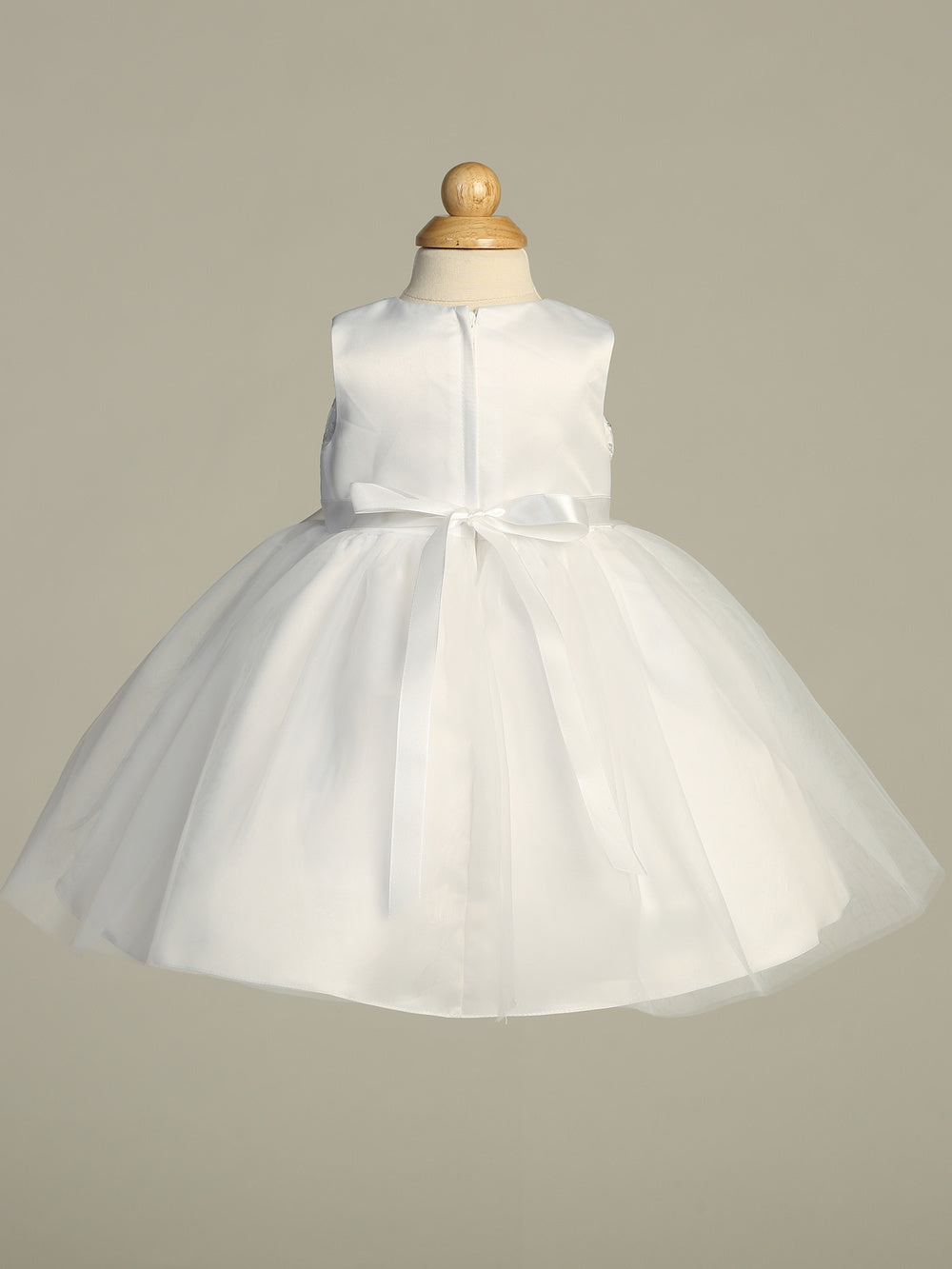 2250 white baptism dress - view 4