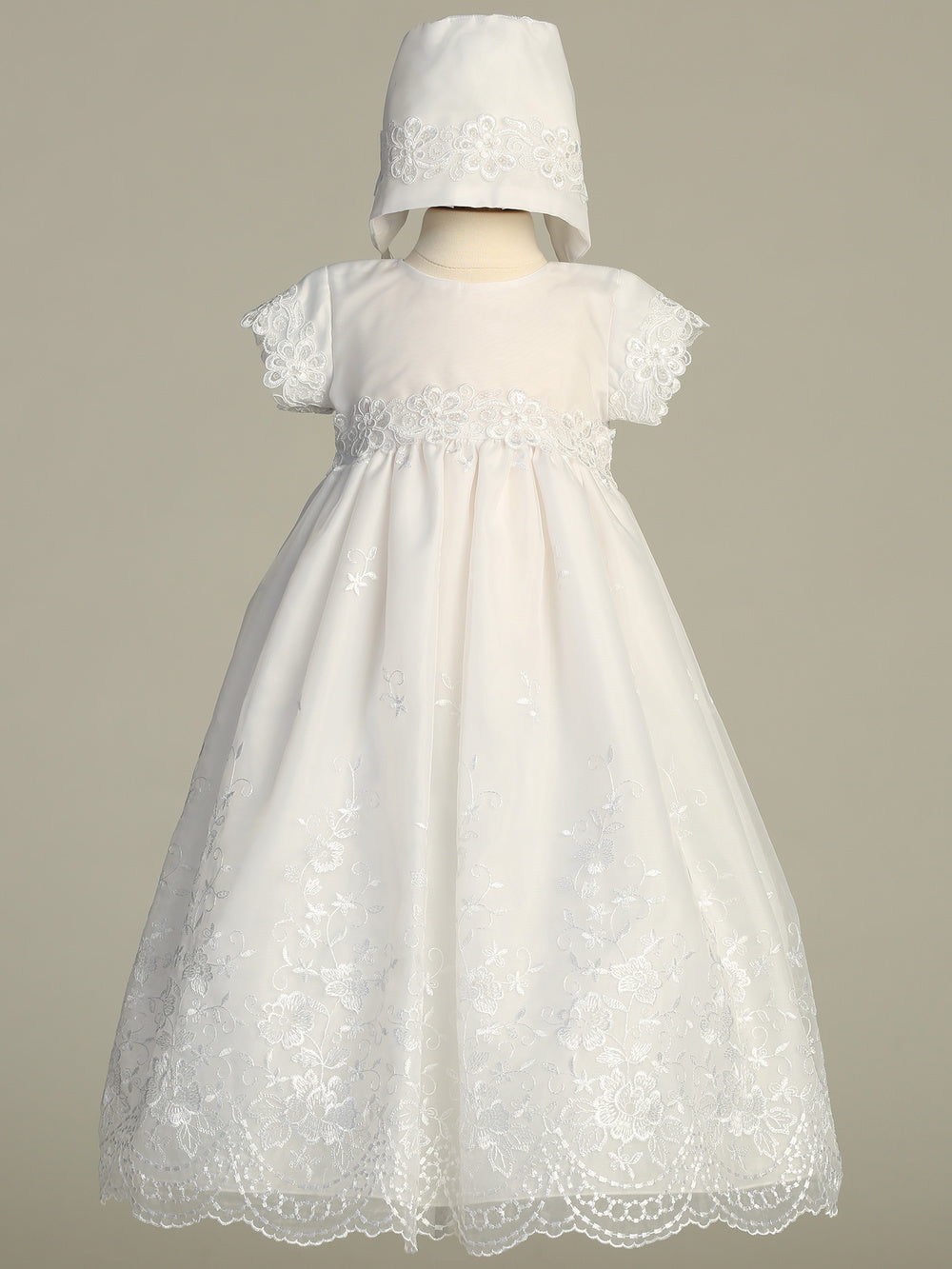 Alice white baptism gown - view 2