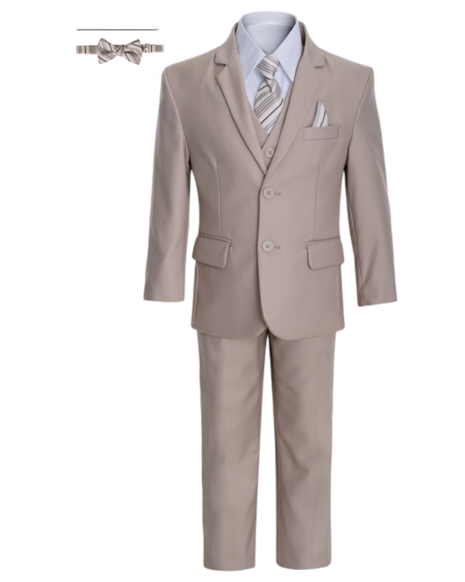 Kids Khaki Tan Suit