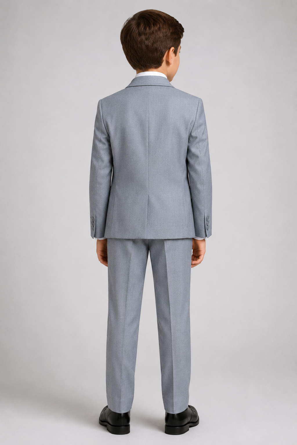 Boys Executive 7PC Light Grey Suit (16)