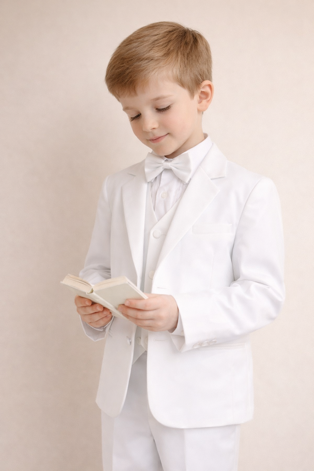 Boys White Tuxedo