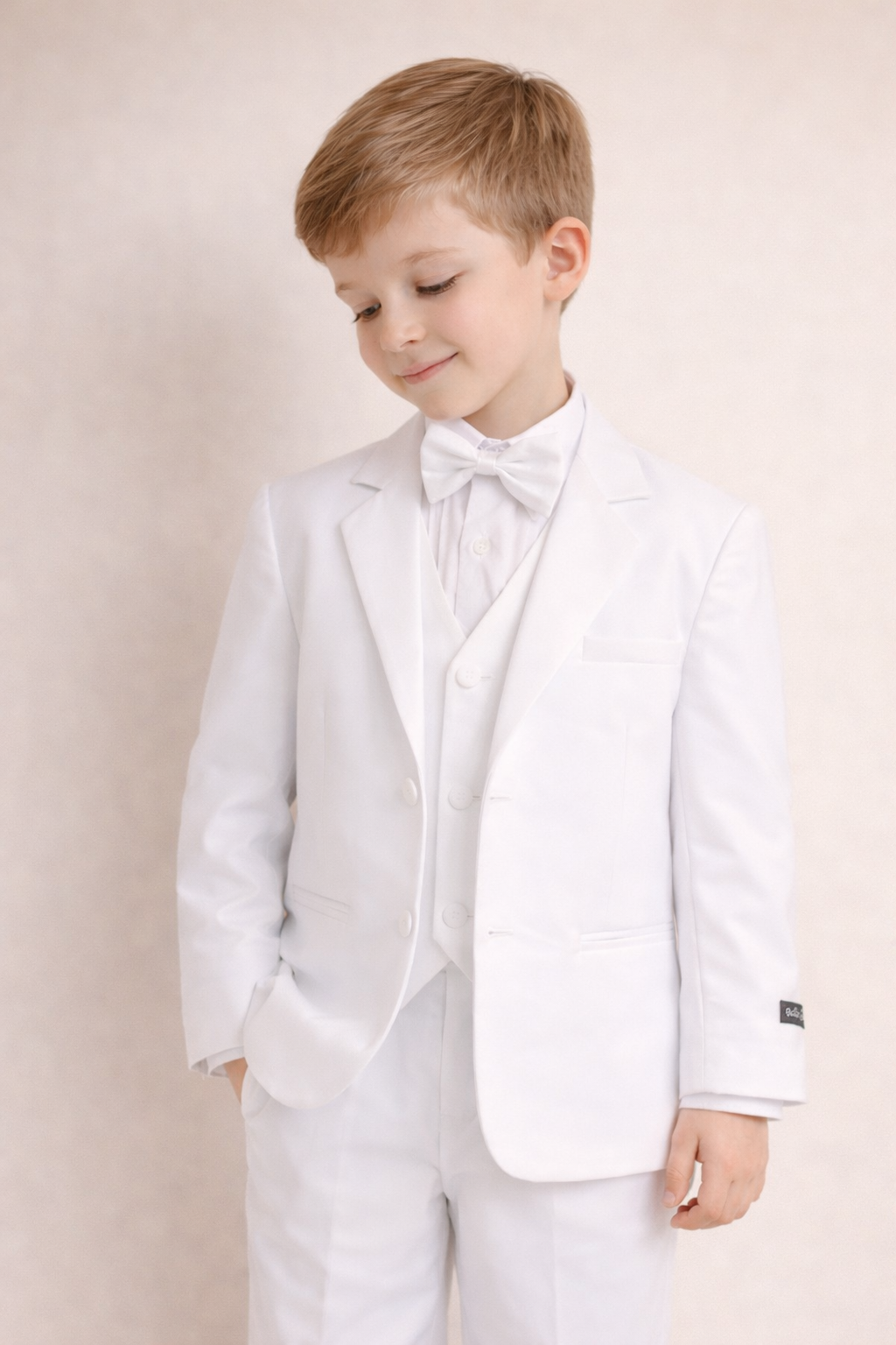 Boys White Tuxedo