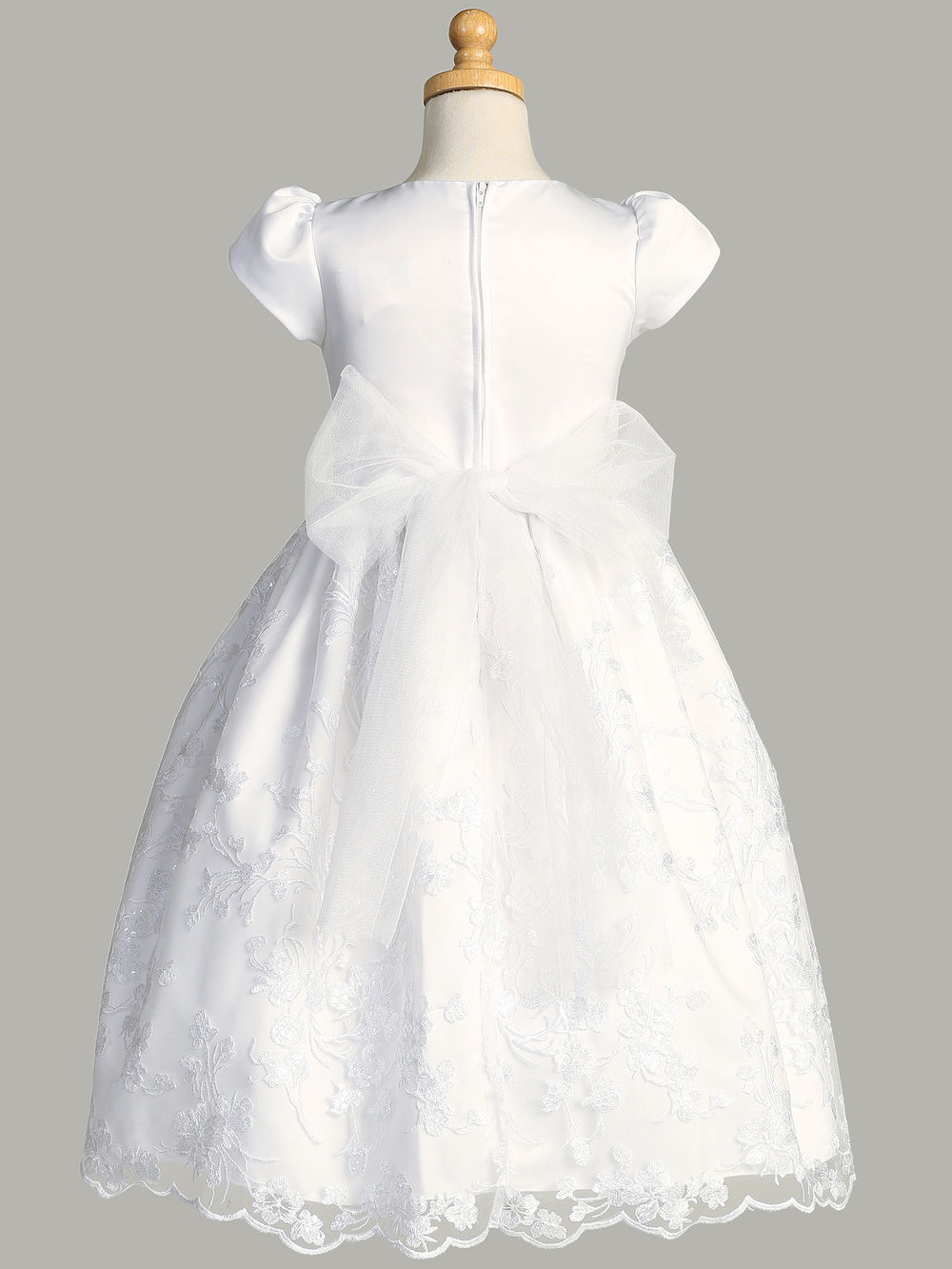 186 Girls White First Communion Dress – Clearance