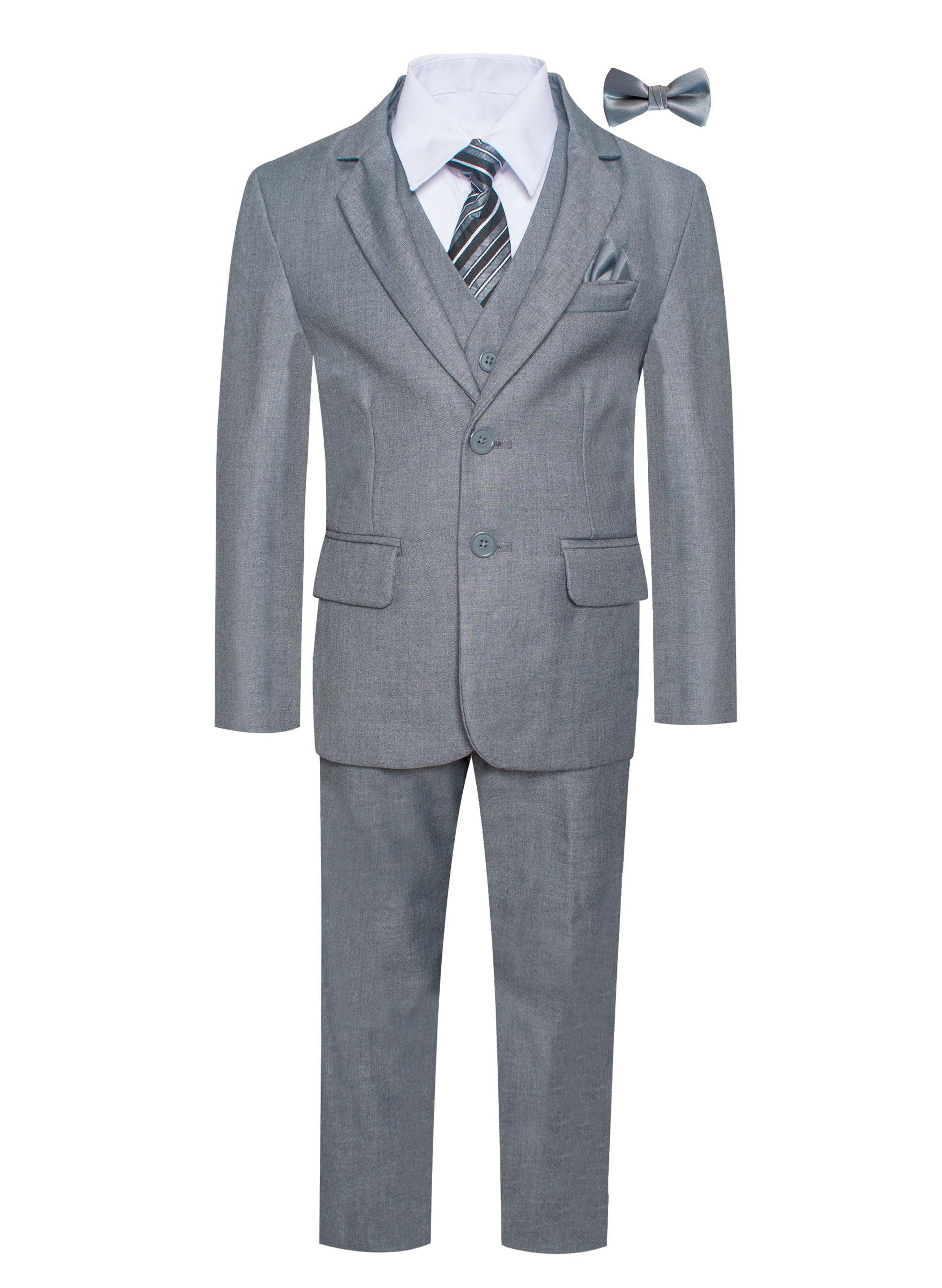 Executive 7PC Boys Grey Suit (1)