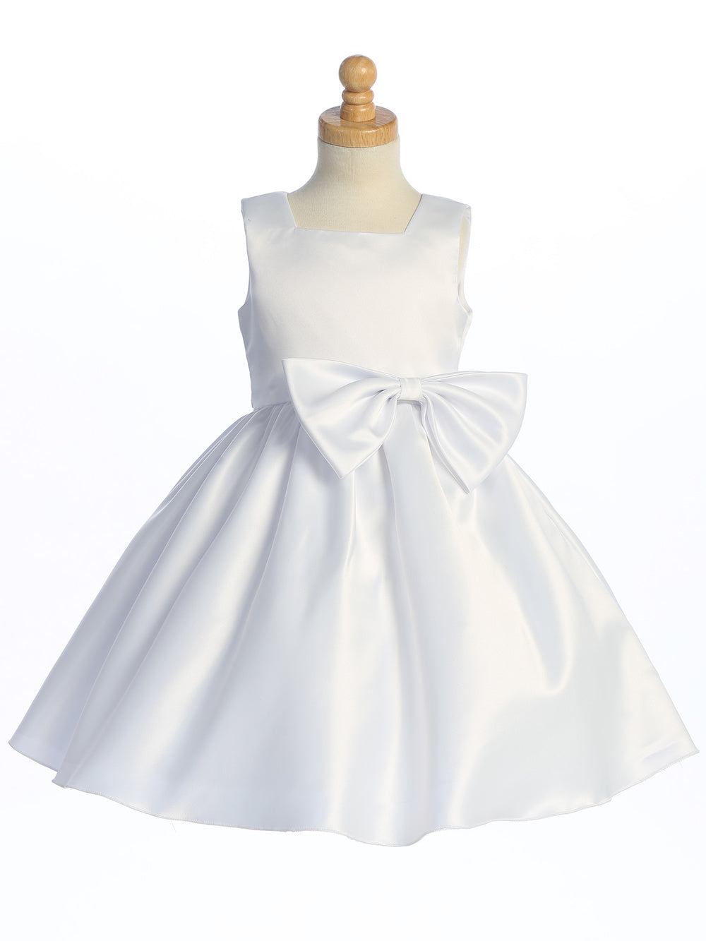 Satin Flower Girl Dresses - USA Made Satin Flower Girl Dresses - USA Made