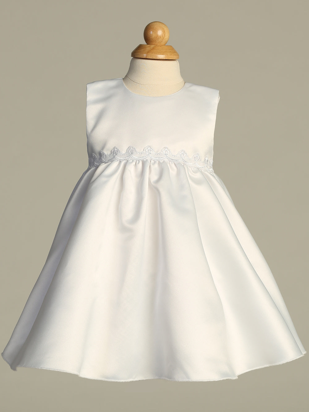 Zara white baptism dress - view 3