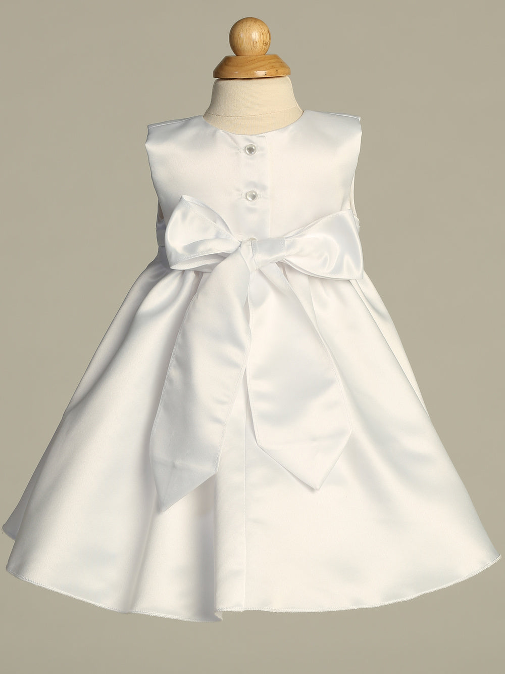 Zara white baptism dress - view 4