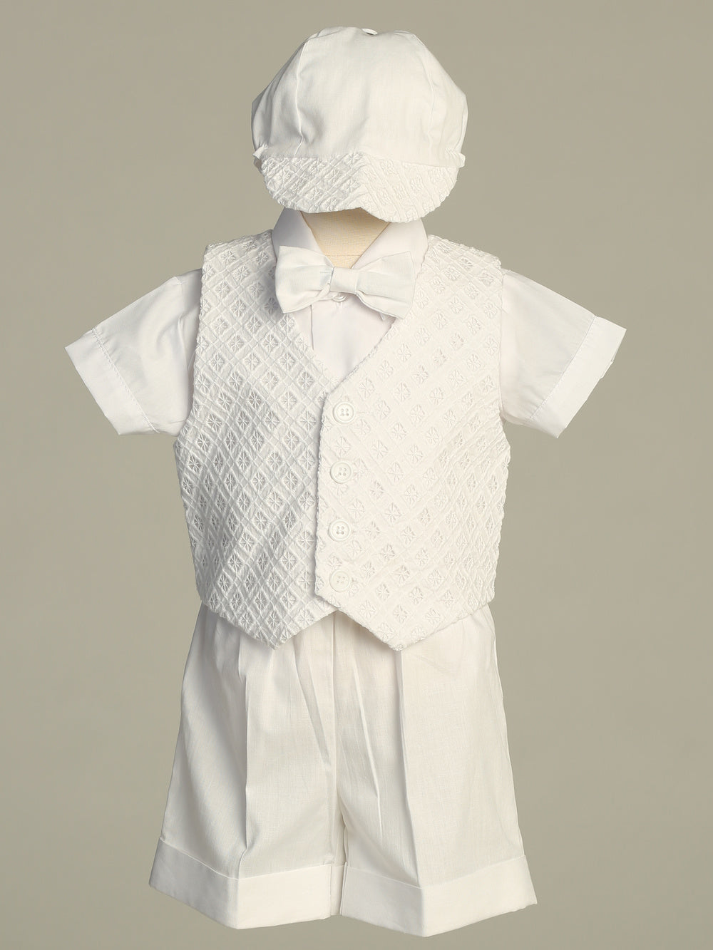 Cyrus white baptism outfit