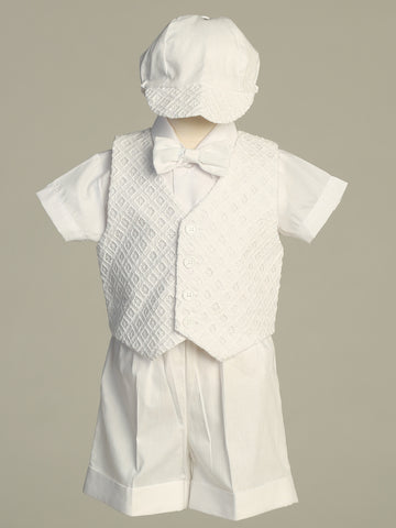 Cyrus white baptism outfit