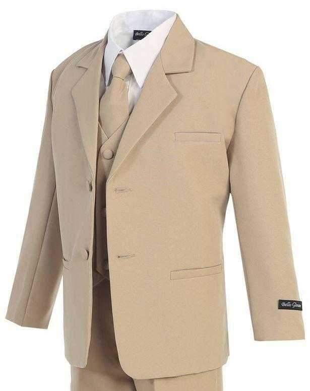 Boys Khaki Suit