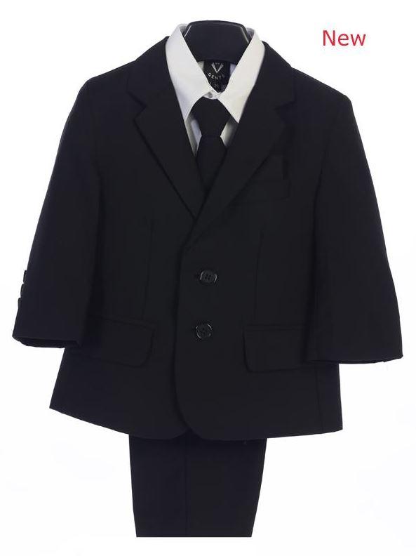Executive Boys Black Suit (18) - Malcolm Royce
