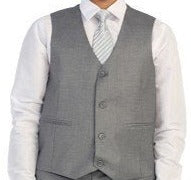7PC Grey Executive Suit, the epitome of style and grace for a young man.