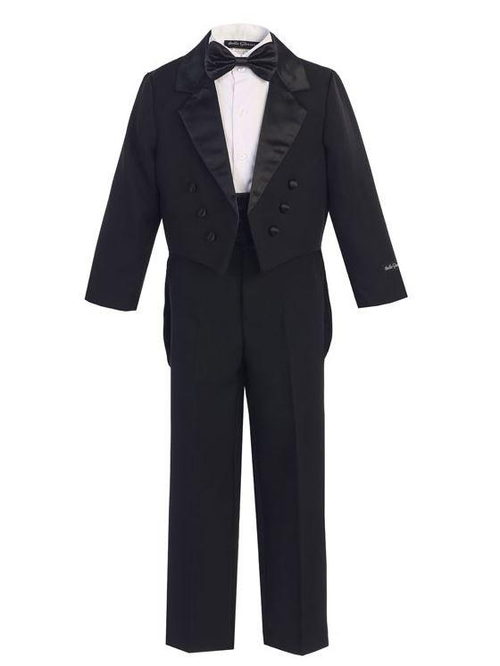 Toddler Long Tail Black Tuxedo - Malcolm Royce