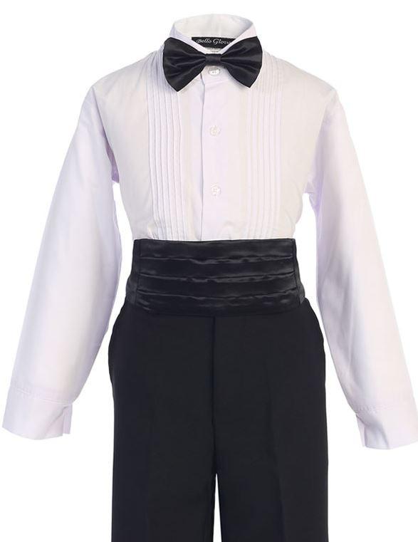 Boys Long Tail Black Tuxedo - Malcolm Royce