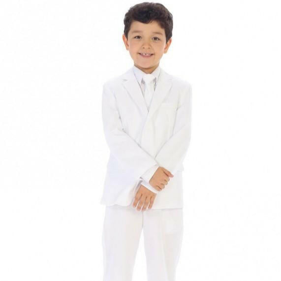 Childrens White Suit for Communion