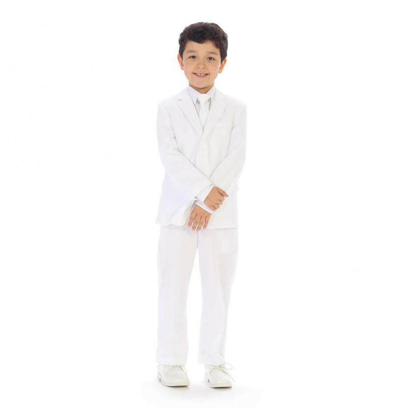 Communion Suit for Boys White