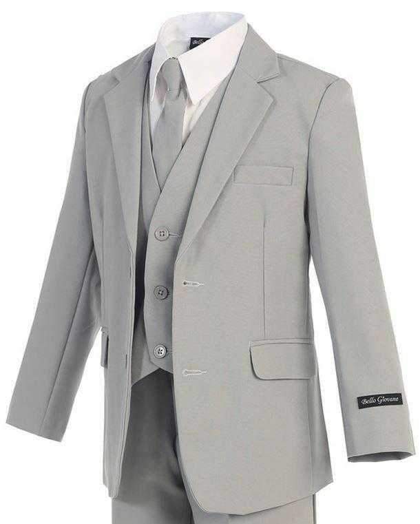 Toddlers Light Grey Suit