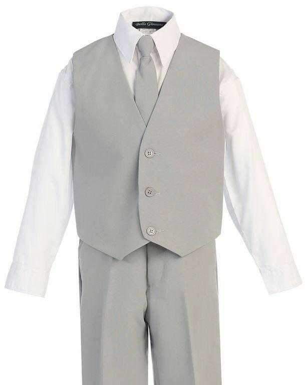 Childs Light Grey Suit