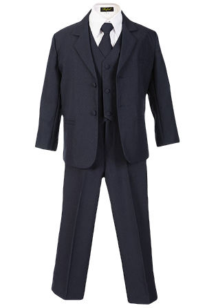 Boys Formal Classic Navy Suit - Malcolm Royce
