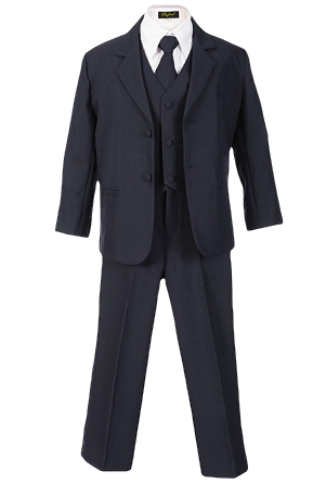 4t navy blue 2024 suit