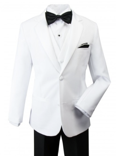Boys White (James Bond) Tuxedo Suit