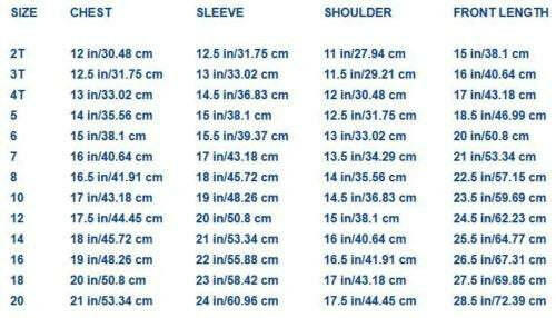 Measurements for Childs Red Long Sleeve Formal Dress Shirt and Tie - Malcolm Royce