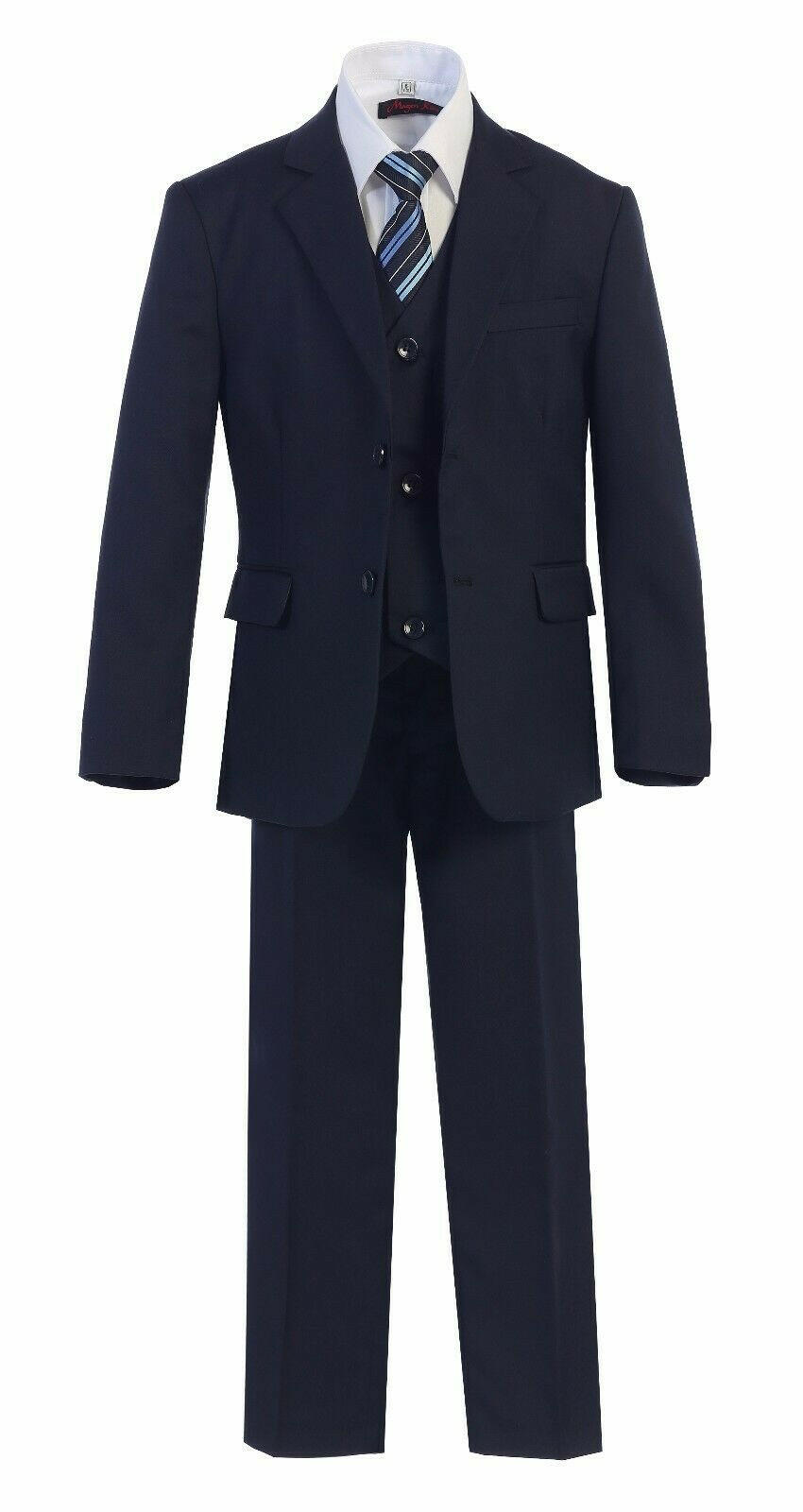 Kids Navy Blue Suit