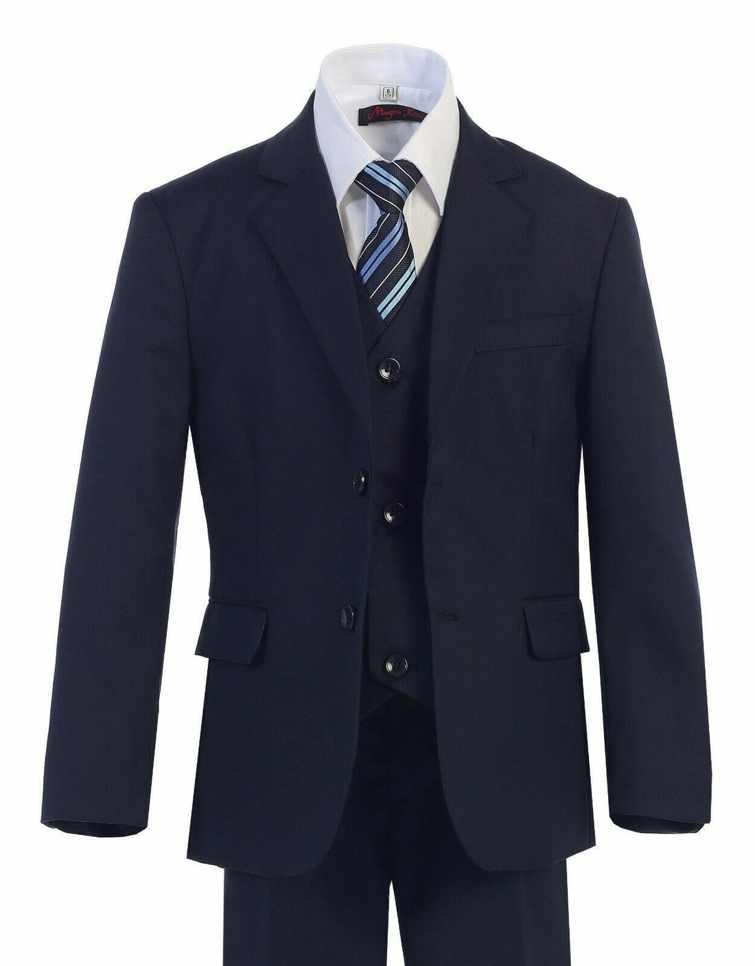 Boys Navy Blue Suit