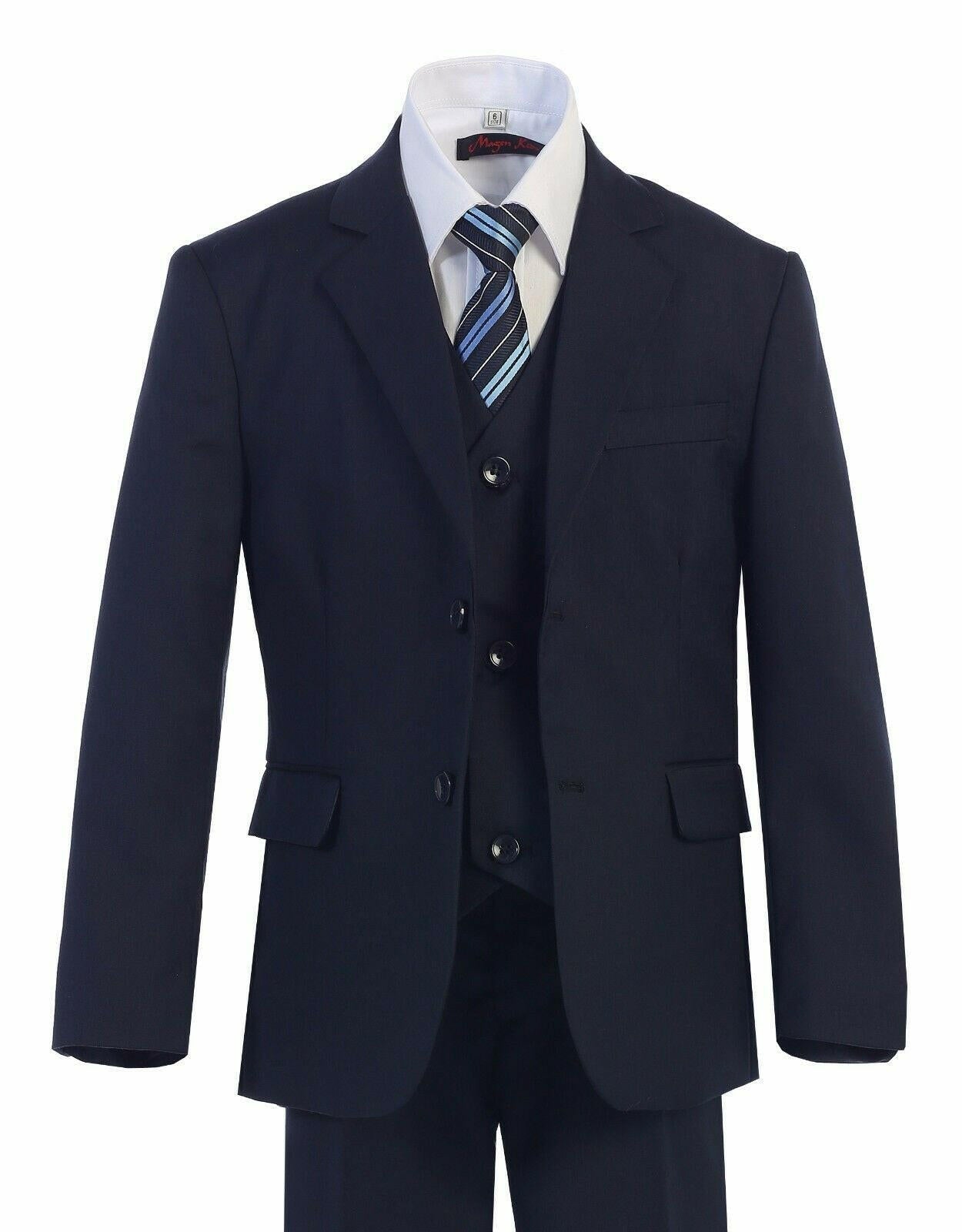 Boys Navy Blue Suit