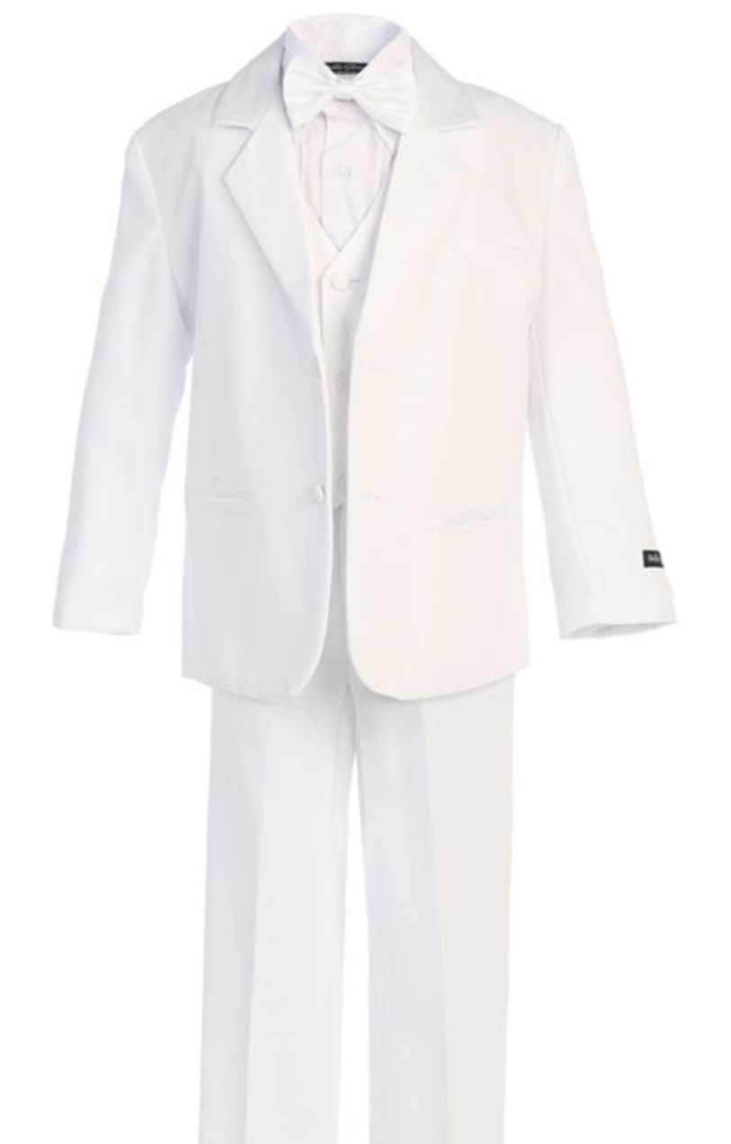 Boys White Tuxedo - Malcolm Royce